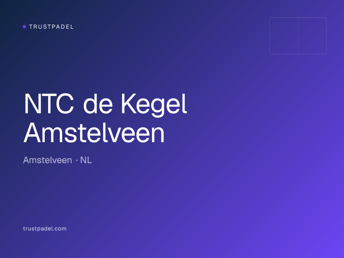 NTC de Kegel Amstelveen padel club