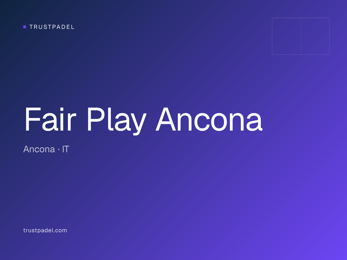 Fair Play Ancona padel club
