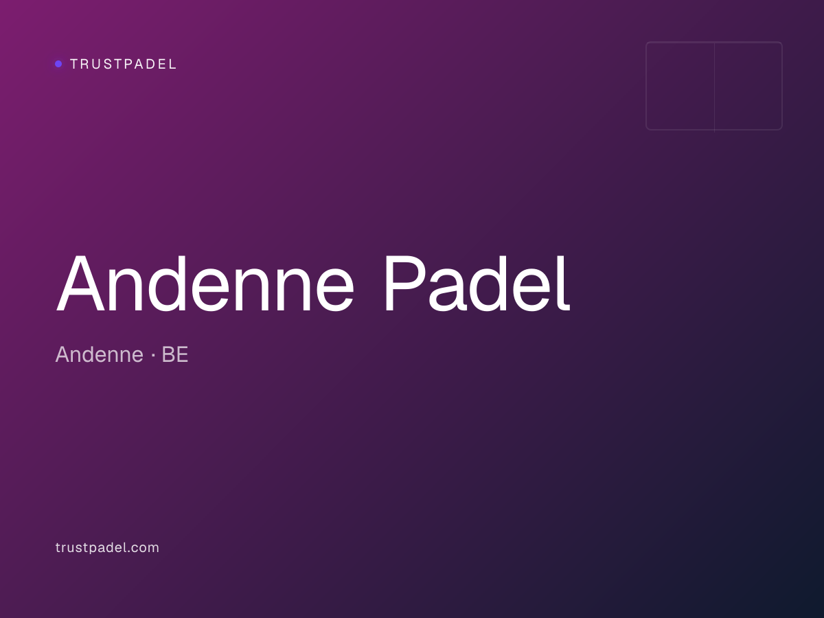 Andenne Padel padel club