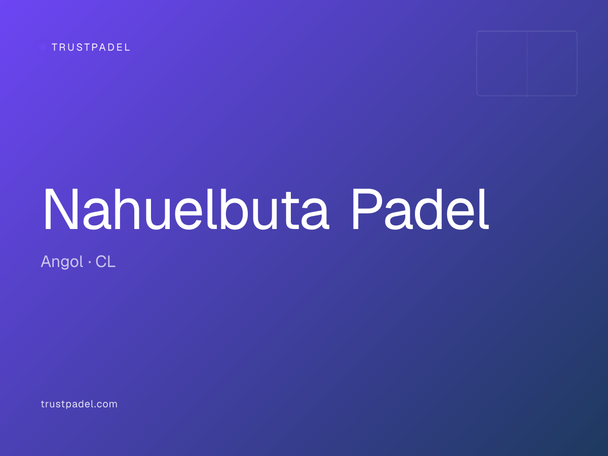 Nahuelbuta Padel padel club