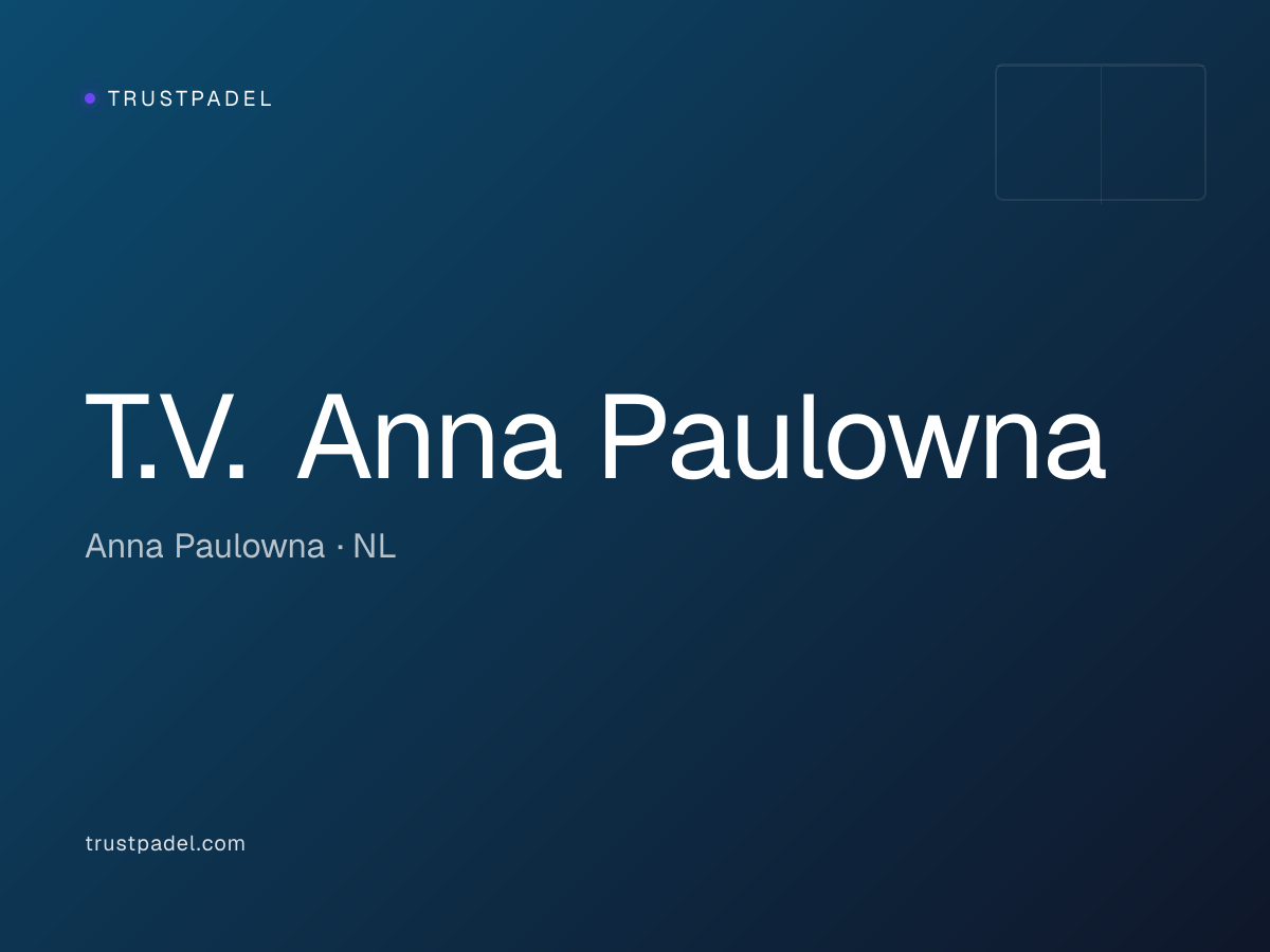 T.V. Anna Paulowna padel club