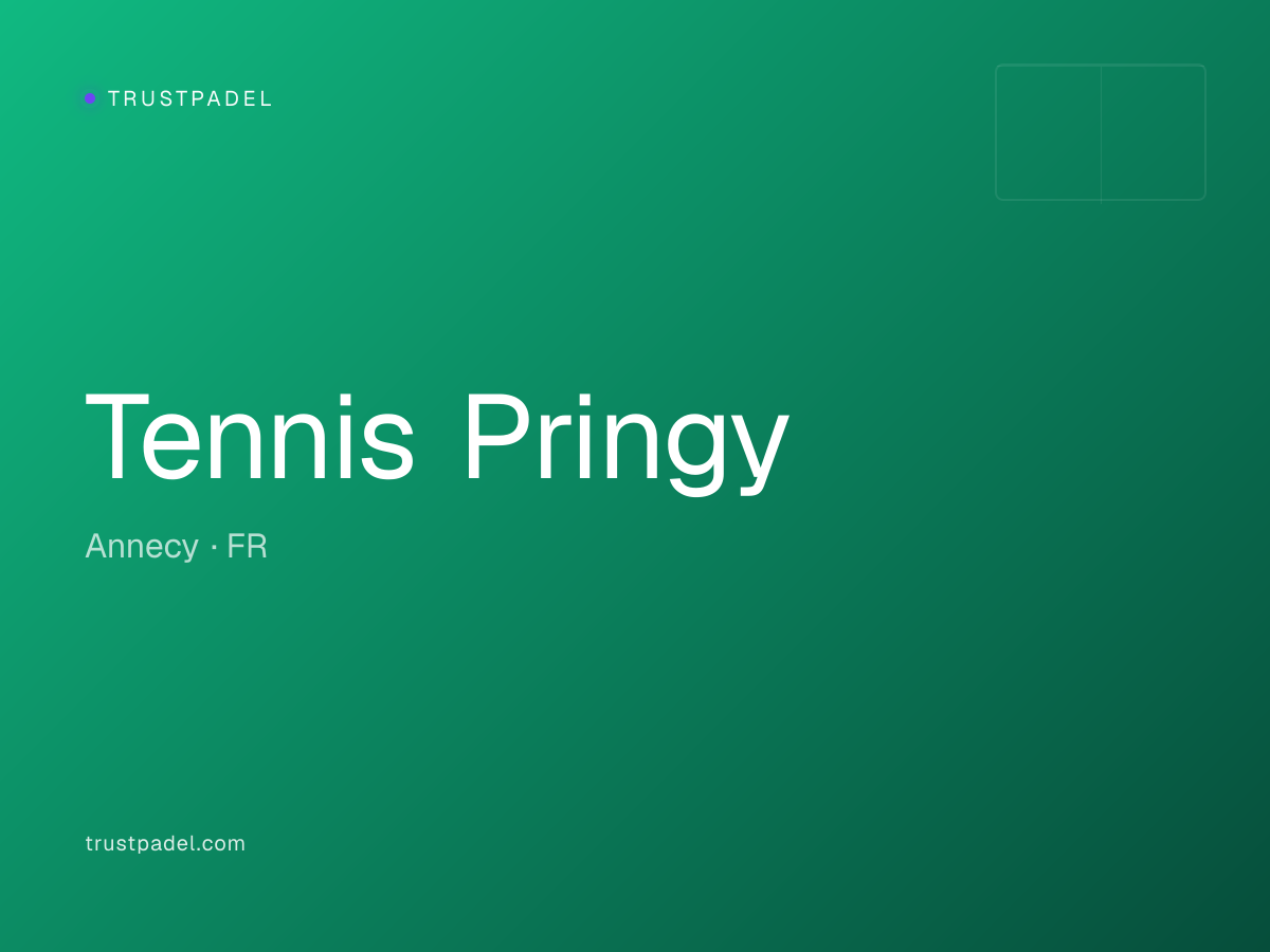 Tennis Pringy padel club