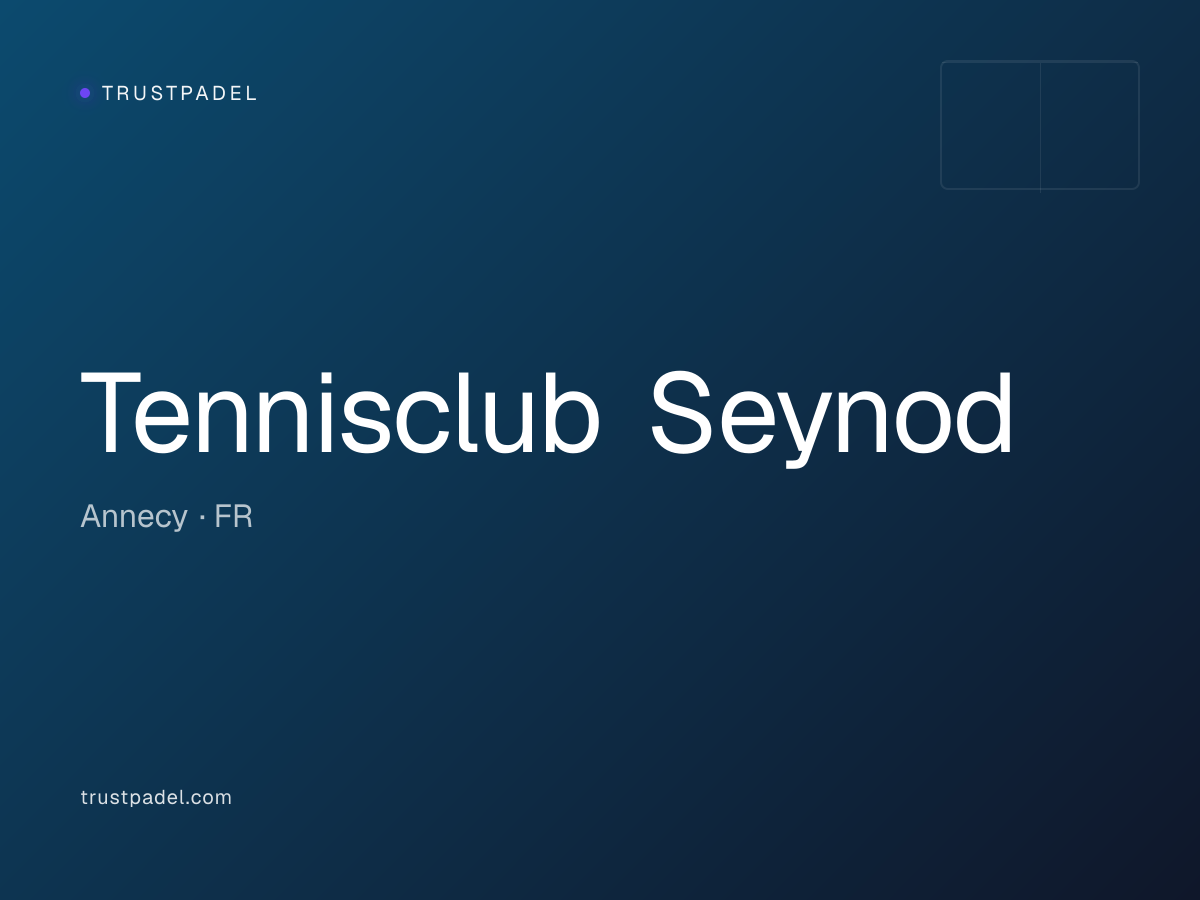 Tennisclub Seynod padel club