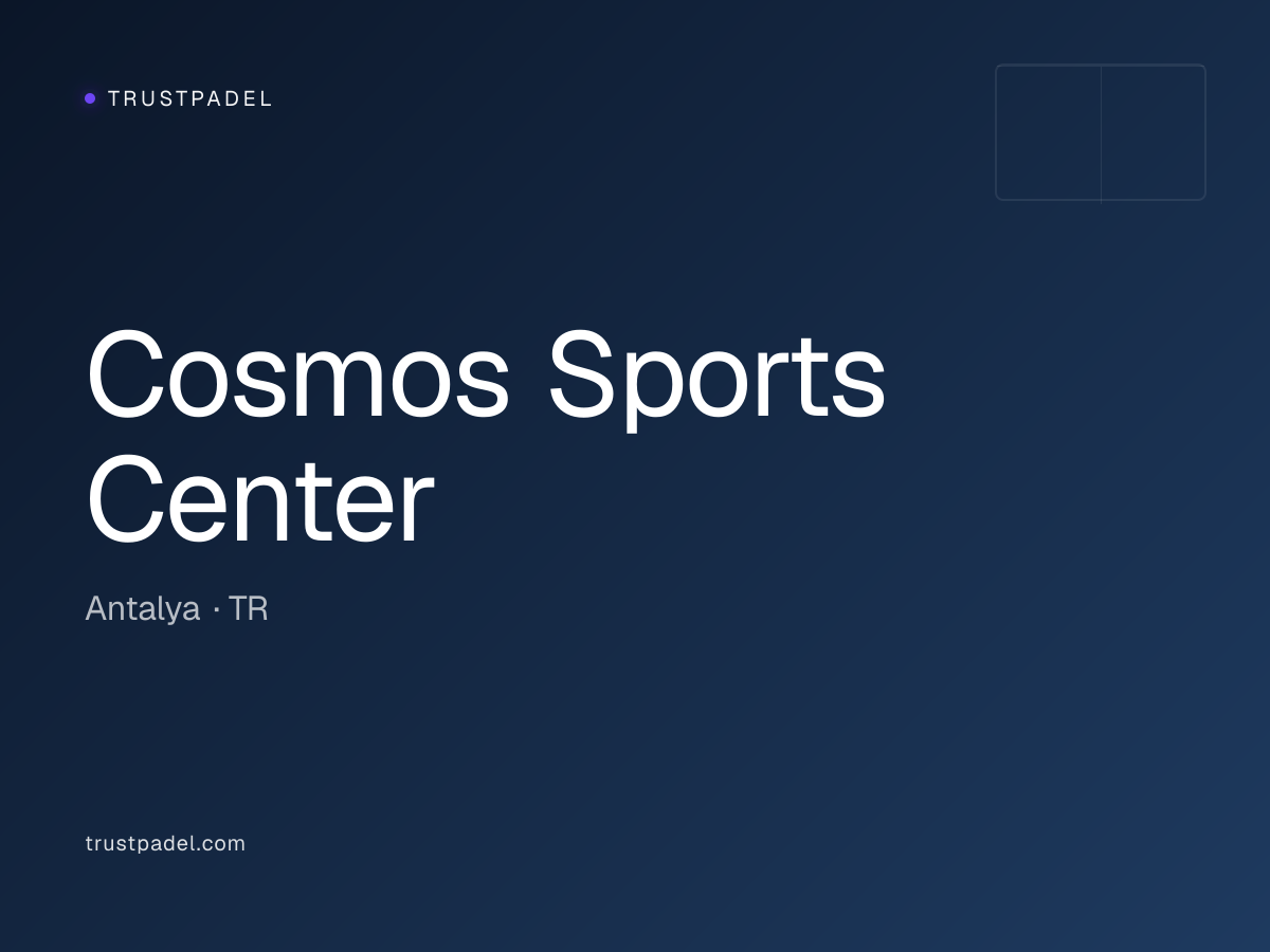 Cosmos Sports Center padel club