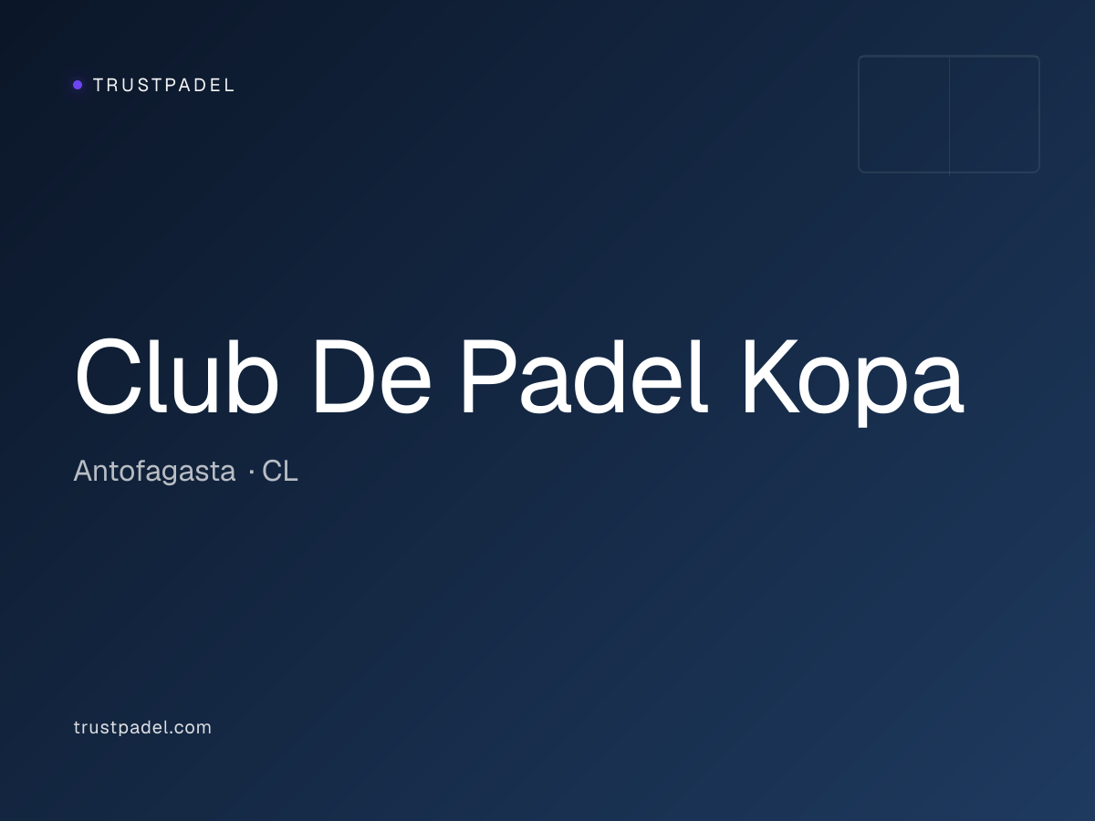 Club De Padel Kopa padel club