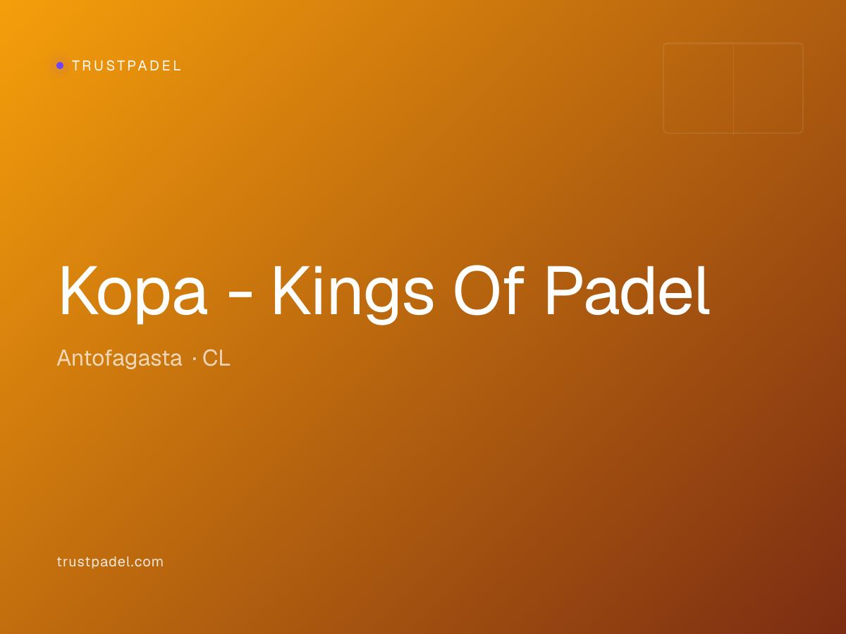 Kopa - Kings Of Padel padel club