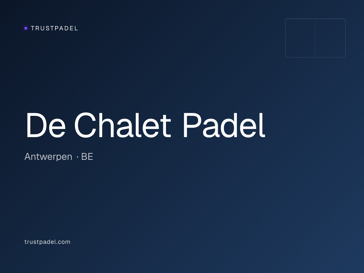 De Chalet Padel padel club