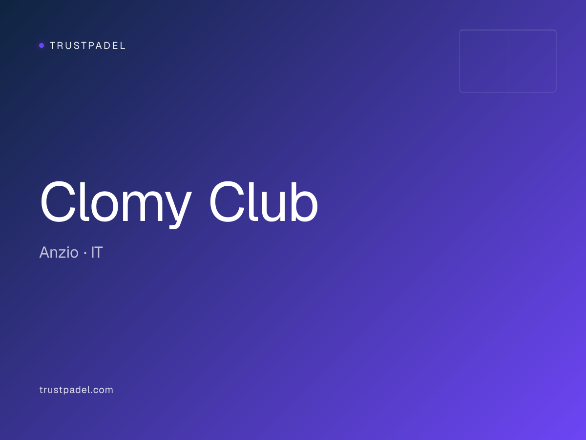 Clomy Club padel club