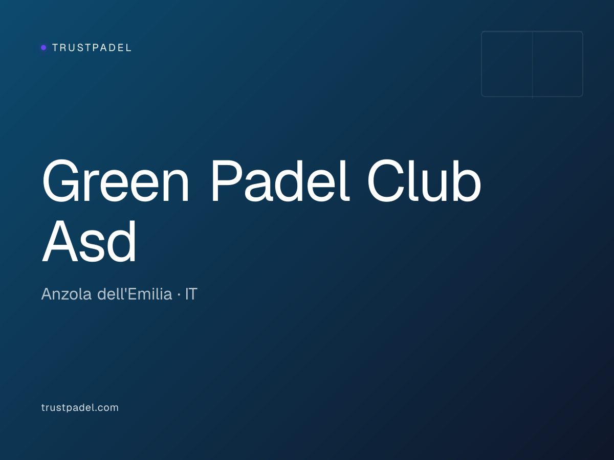 Green Padel Club Asd padel club