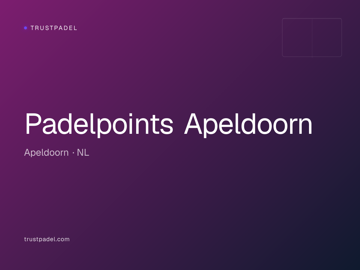Padelpoints Apeldoorn padel club