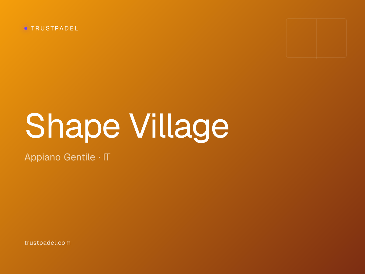 Shape Village padel club
