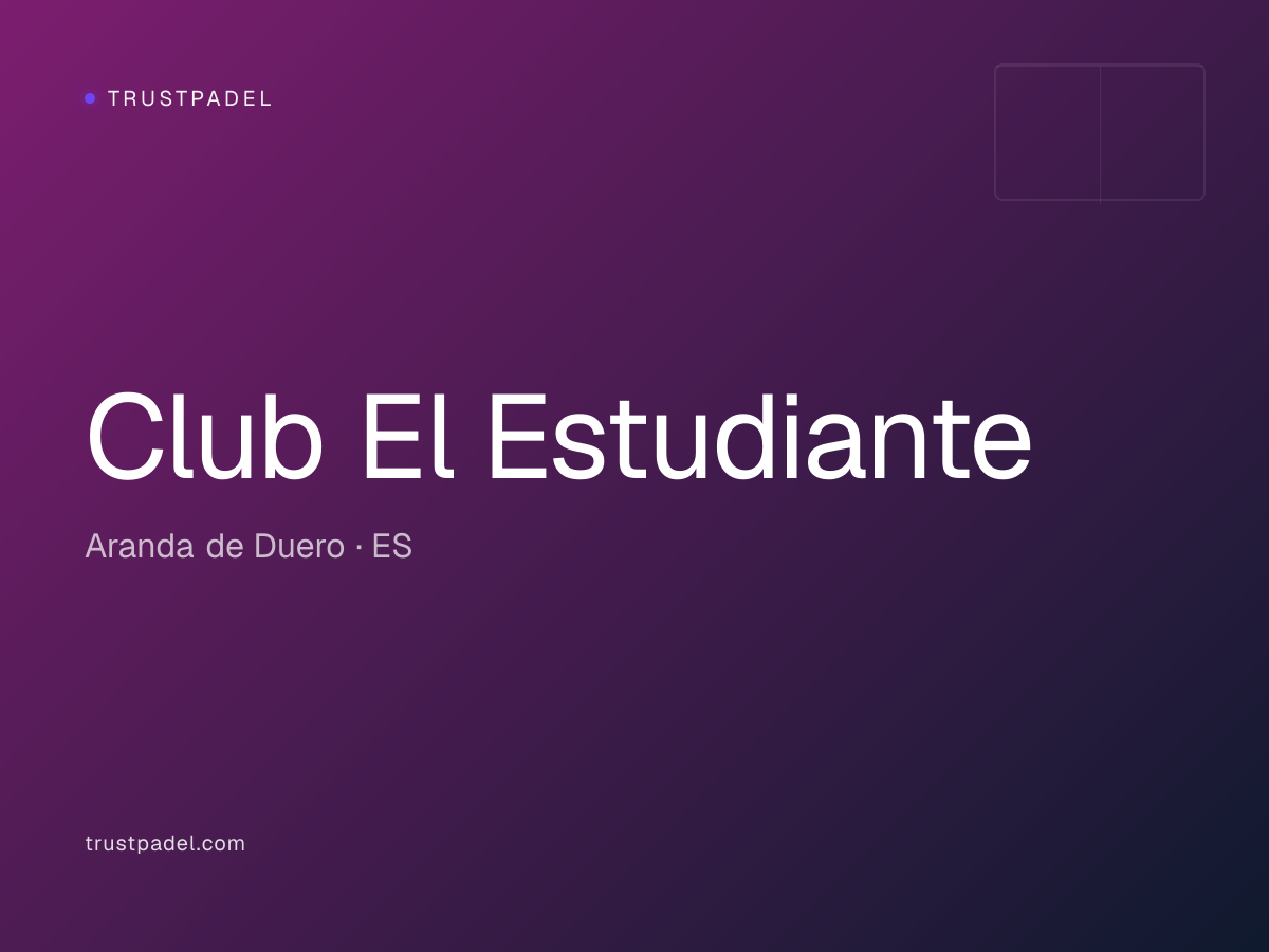 Club El Estudiante padel club