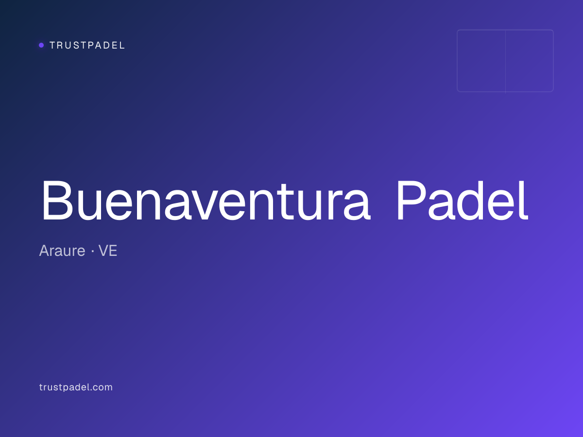 Buenaventura Padel padel club
