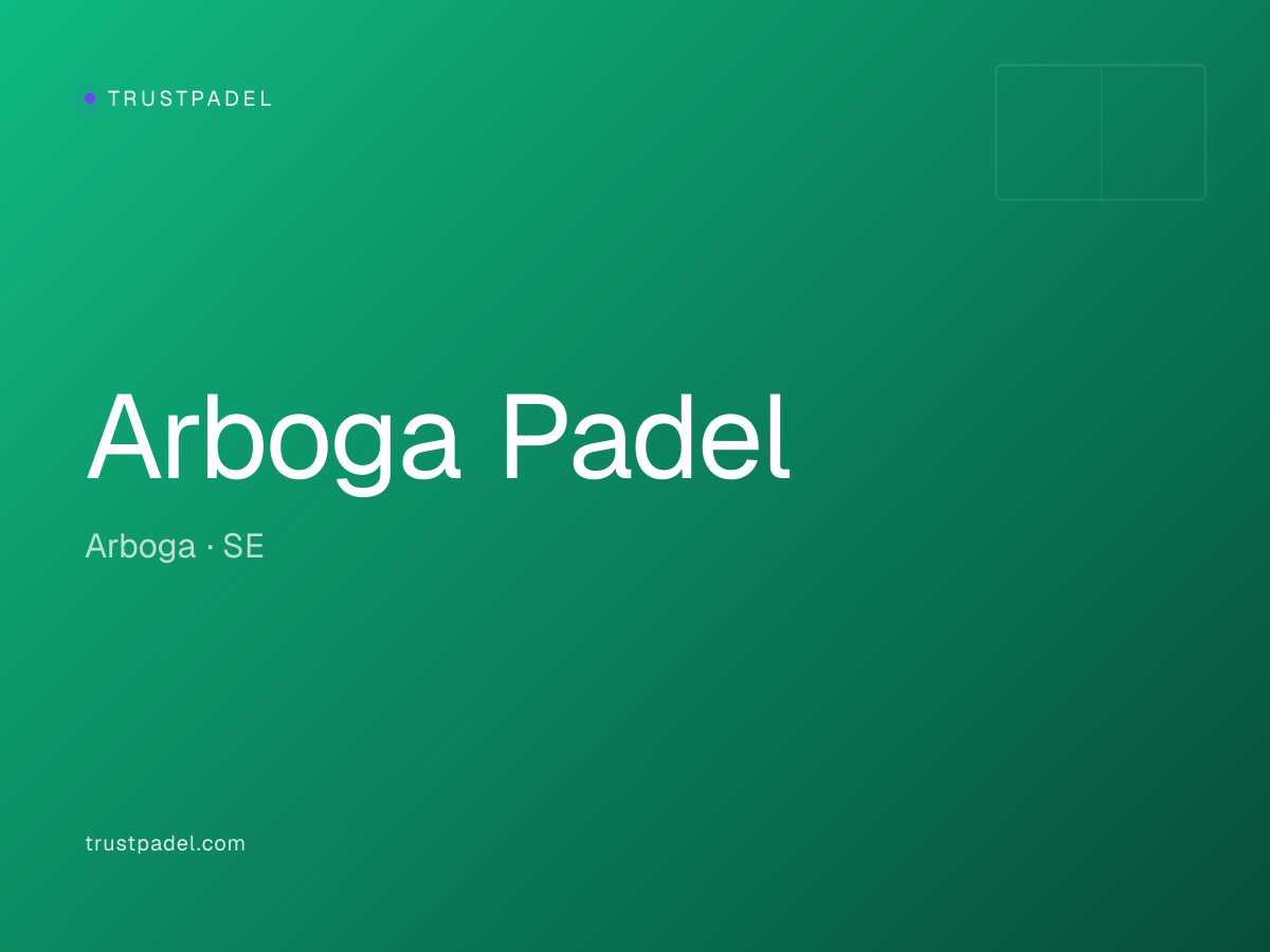 Arboga Padel padel club