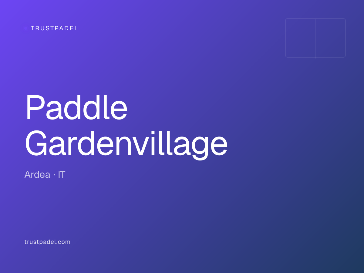 Paddle Gardenvillage padel club