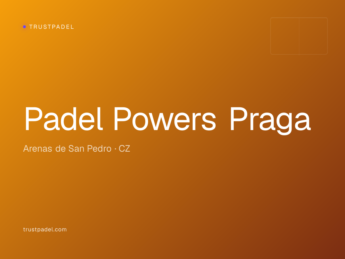 Padel Powers Praga padel club