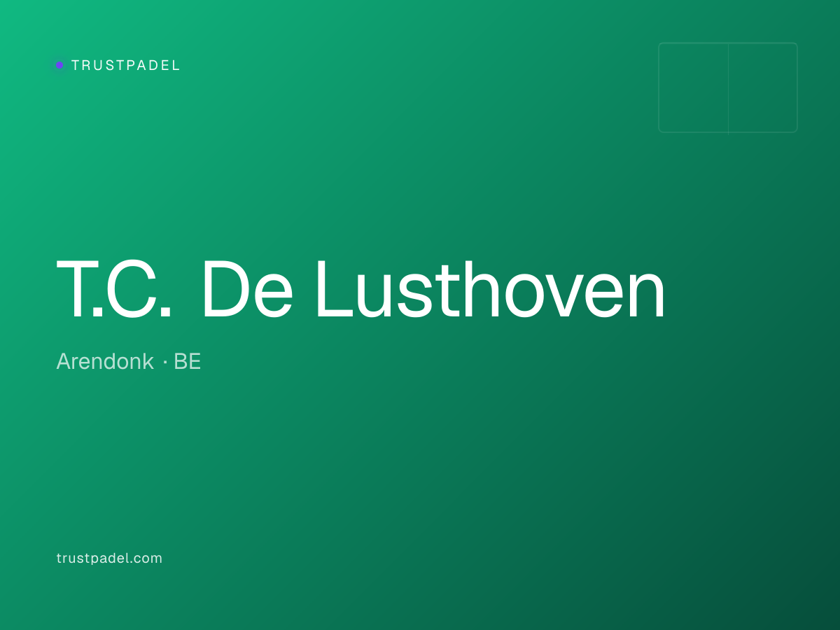 T.C. De Lusthoven padel club