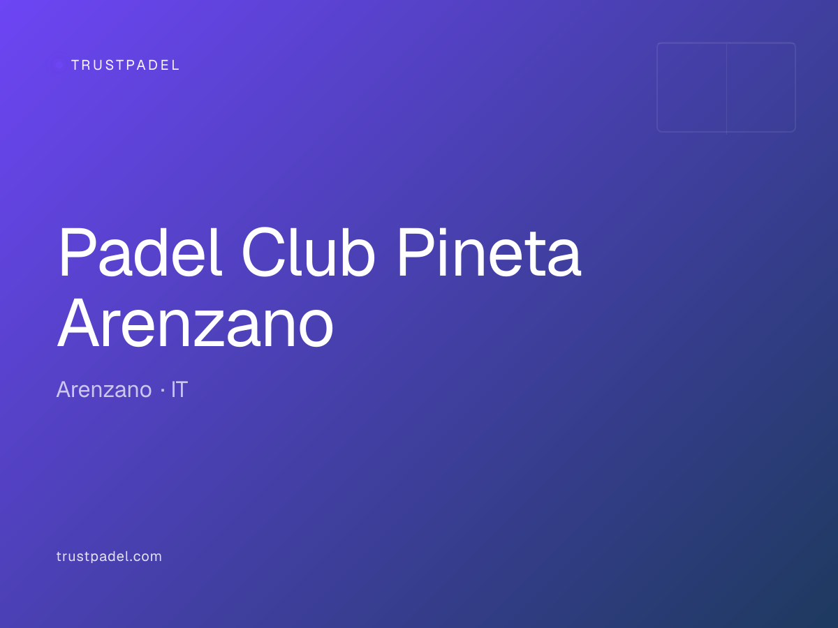 Padel Club Pineta Arenzano padel club