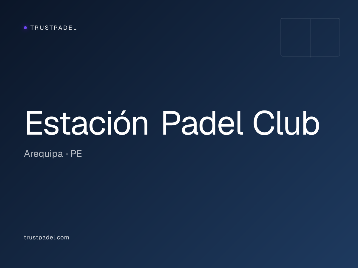 Estación Padel Club padel club