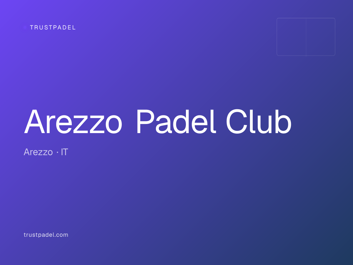 Arezzo Padel Club padel club