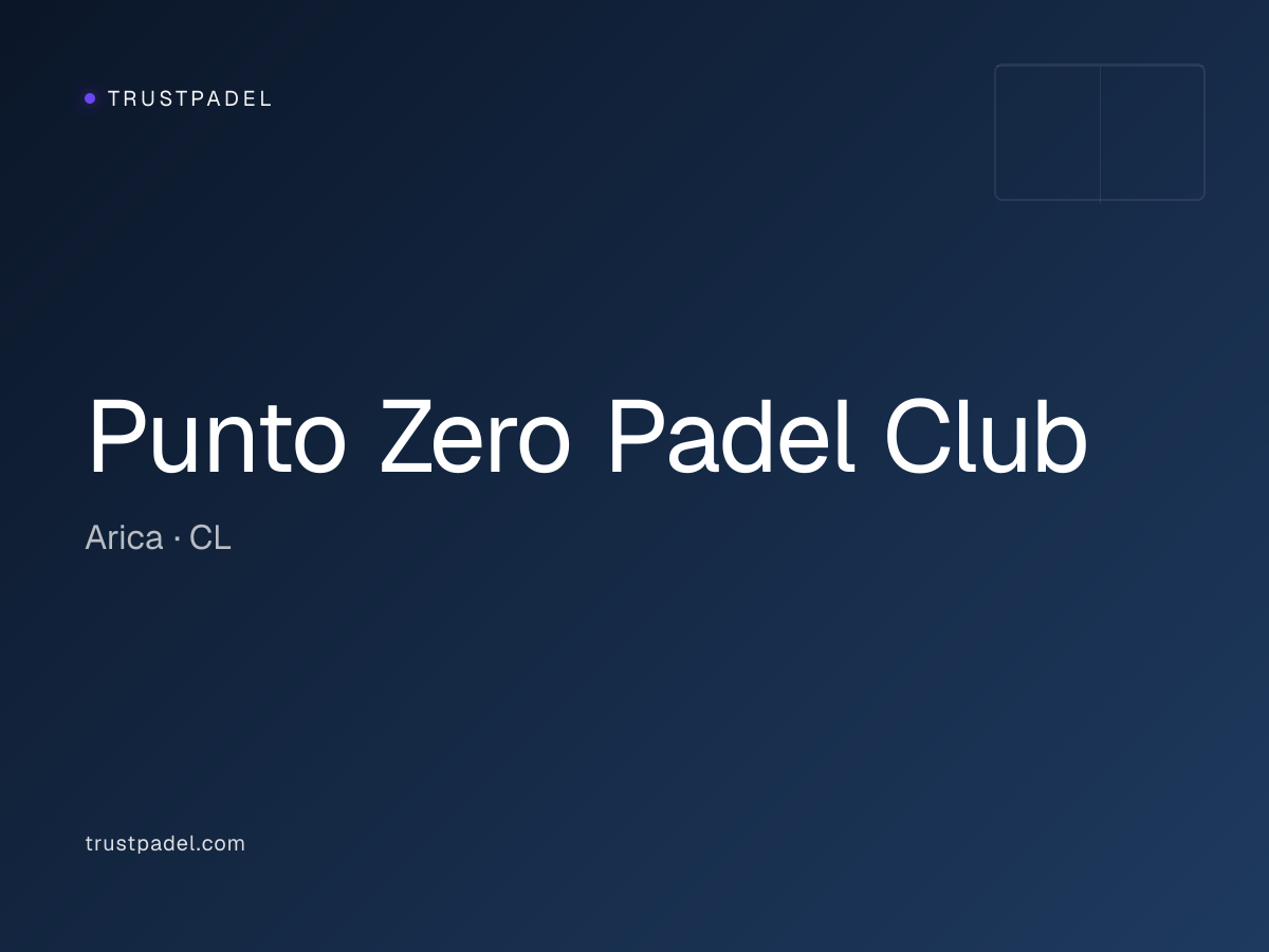 Punto Zero Padel Club padel club