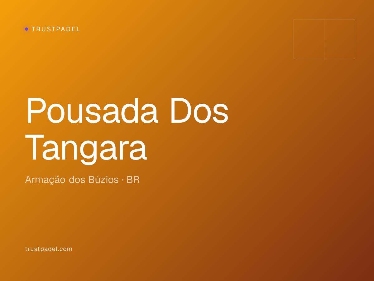 Pousada Dos Tangara padel club
