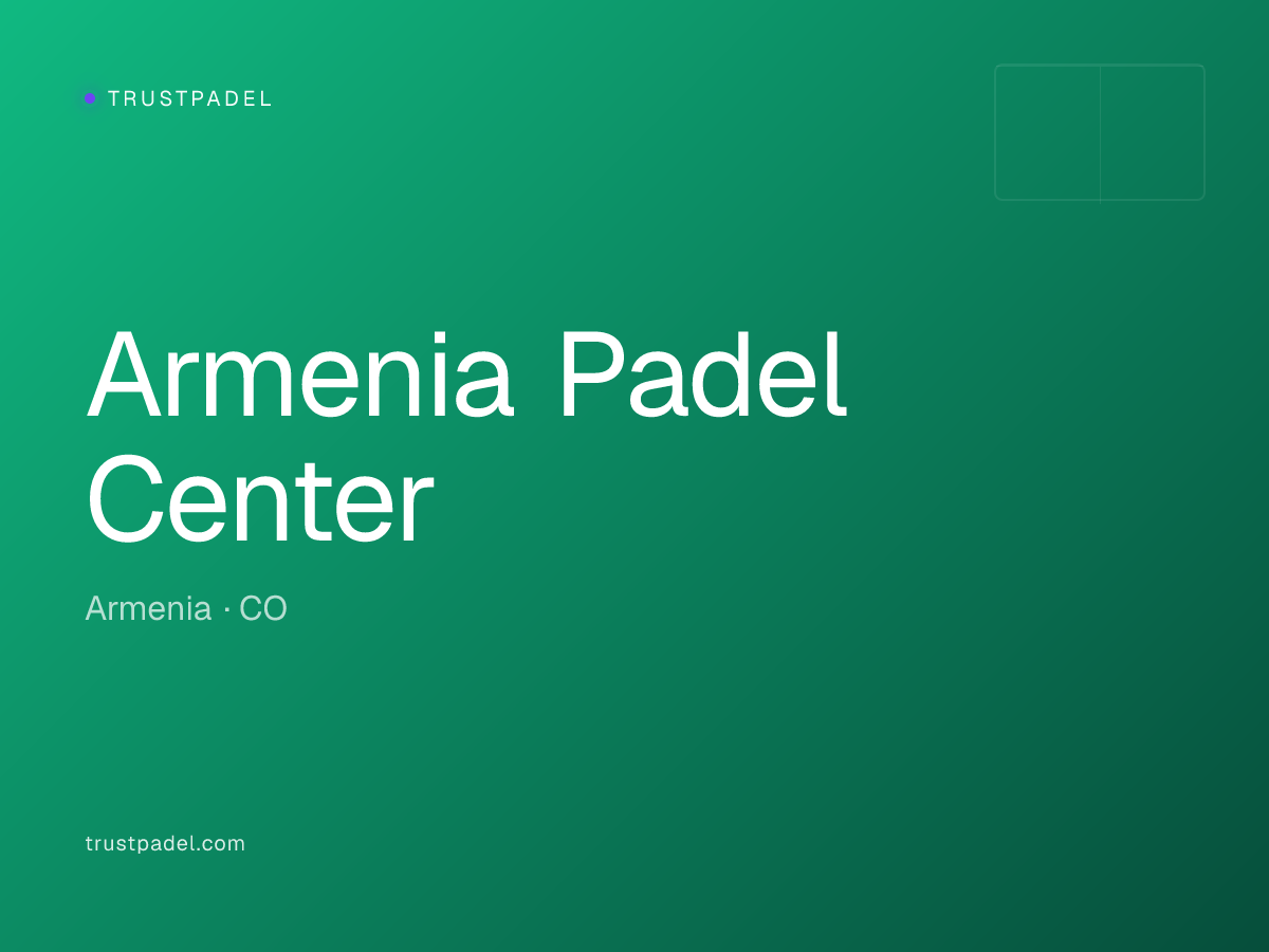 Armenia Padel Center padel club