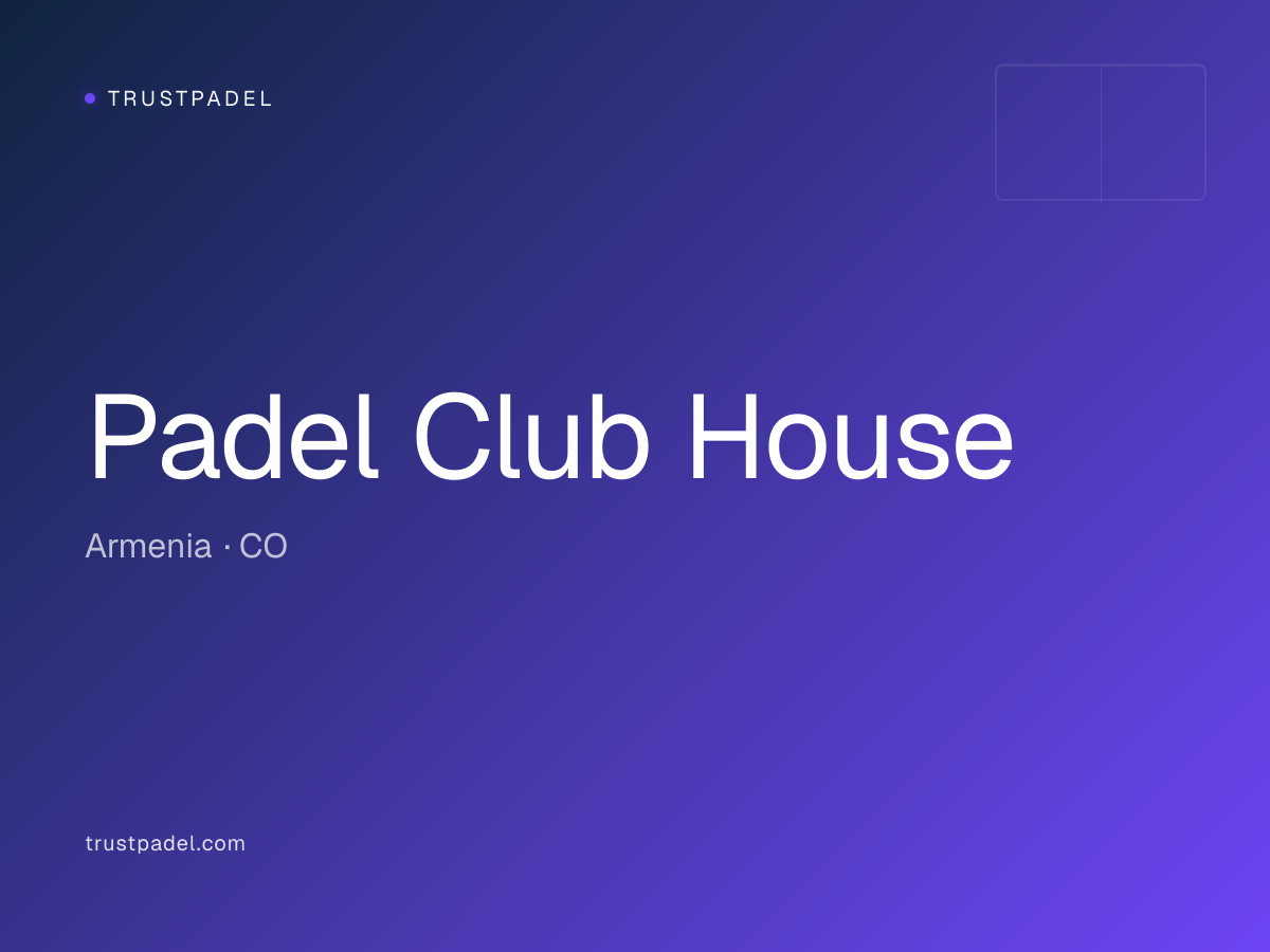 Padel Club House padel club