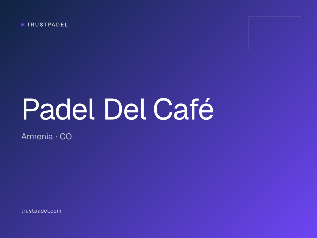 Padel Del Café padel club