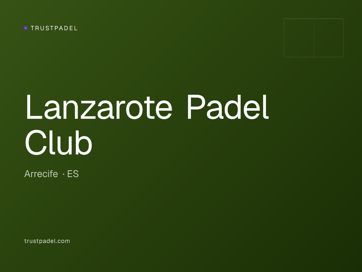 Lanzarote Padel Club padel club