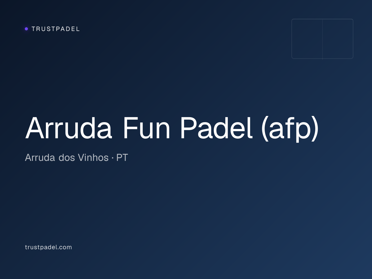 Arruda Fun Padel (afp) padel club