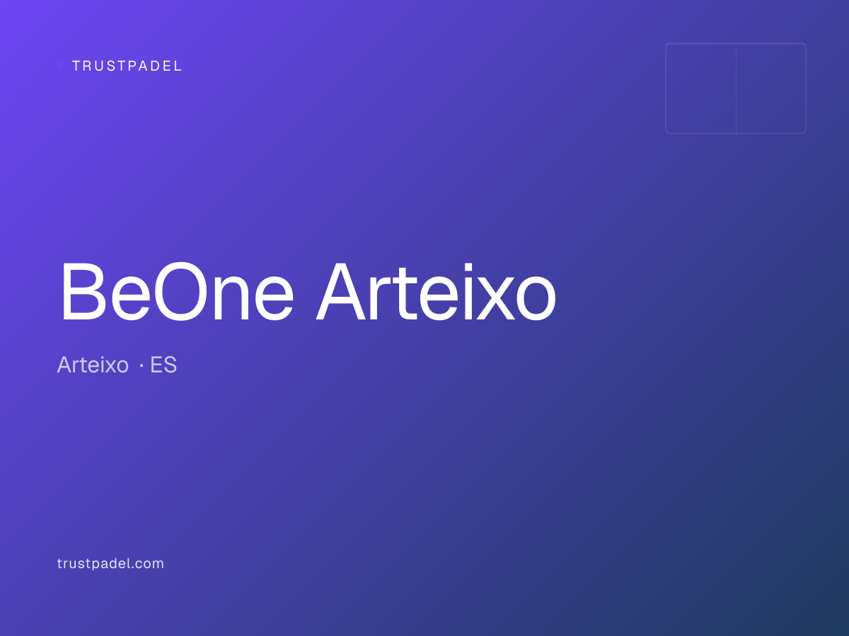 BeOne Arteixo padel club