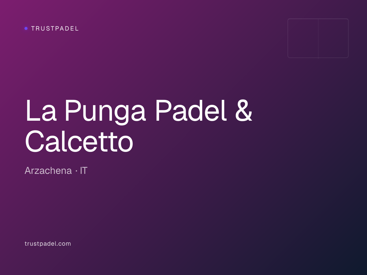 La Punga Padel & Calcetto padel club