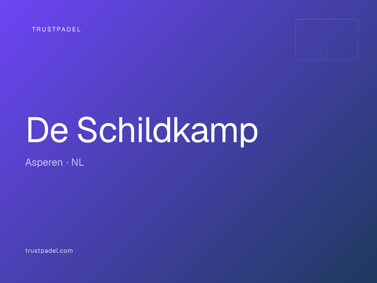 De Schildkamp padel club