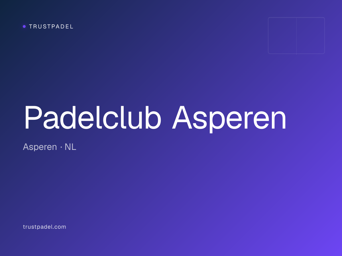 Padelclub Asperen padel club