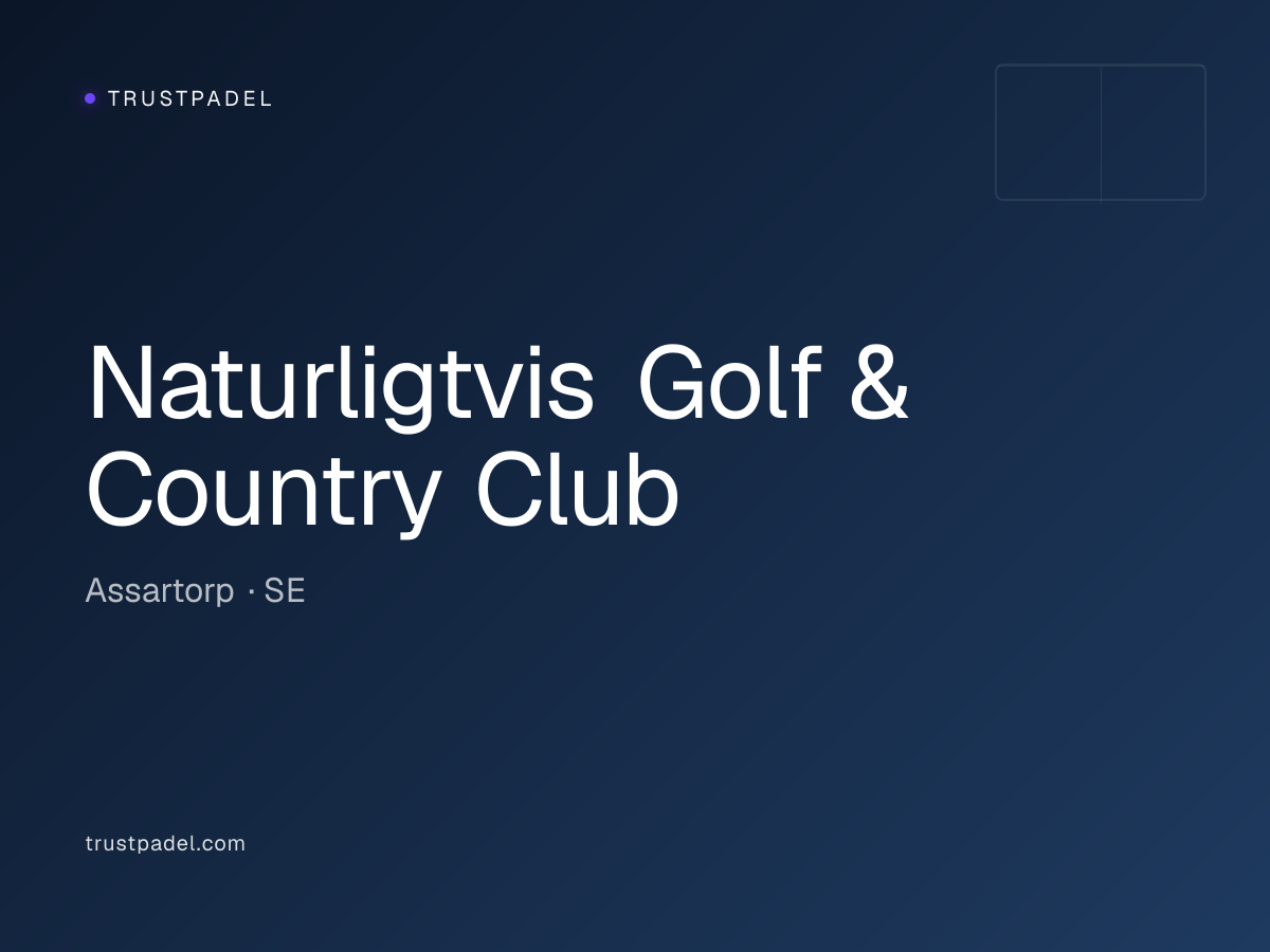 Naturligtvis Golf & Country Club padel club