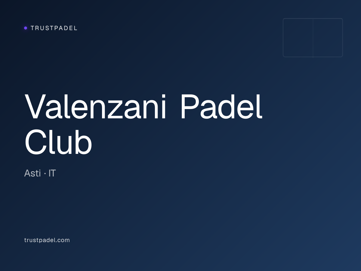 Valenzani Padel Club padel club