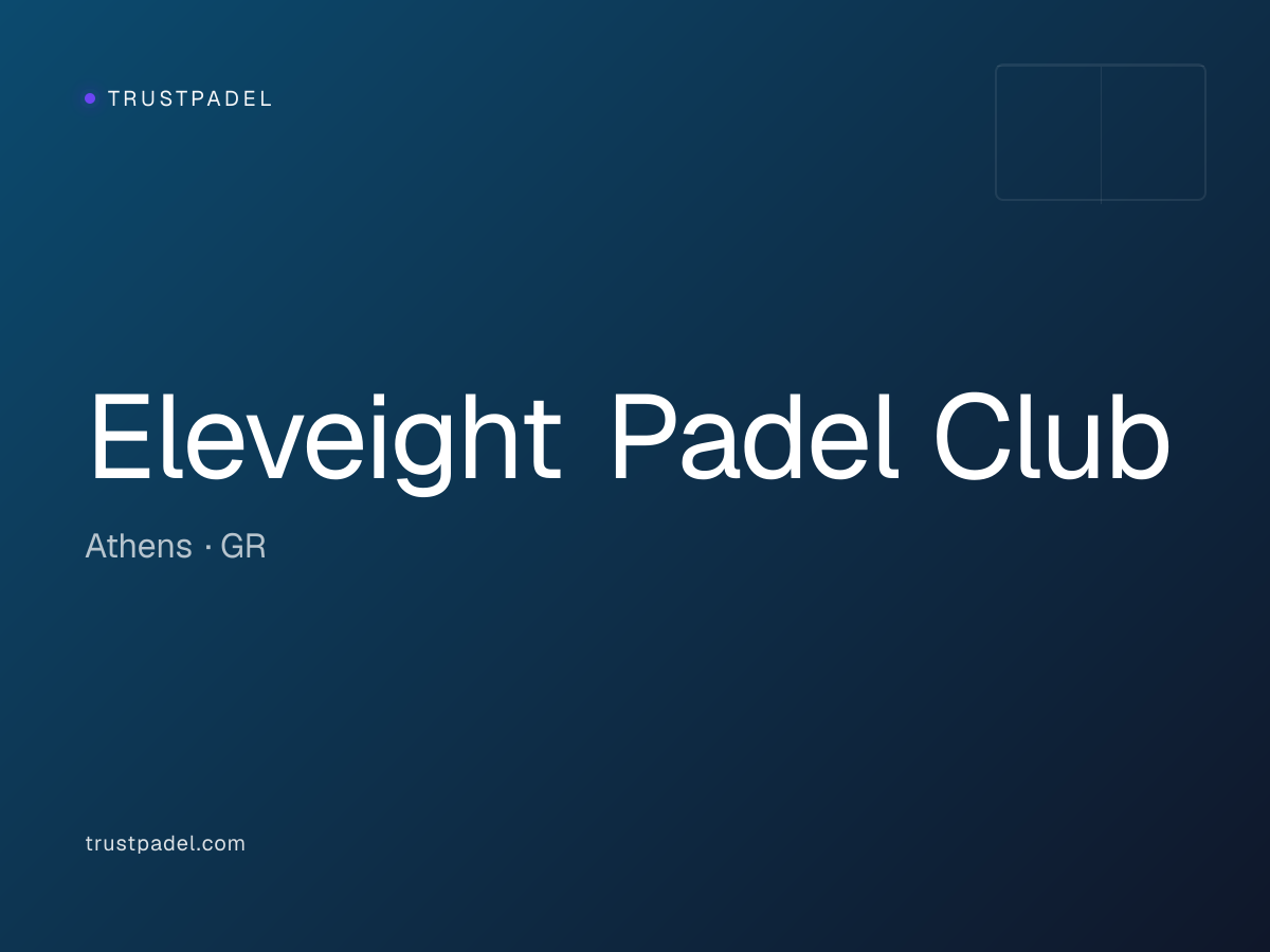 Eleveight Padel Club padel club