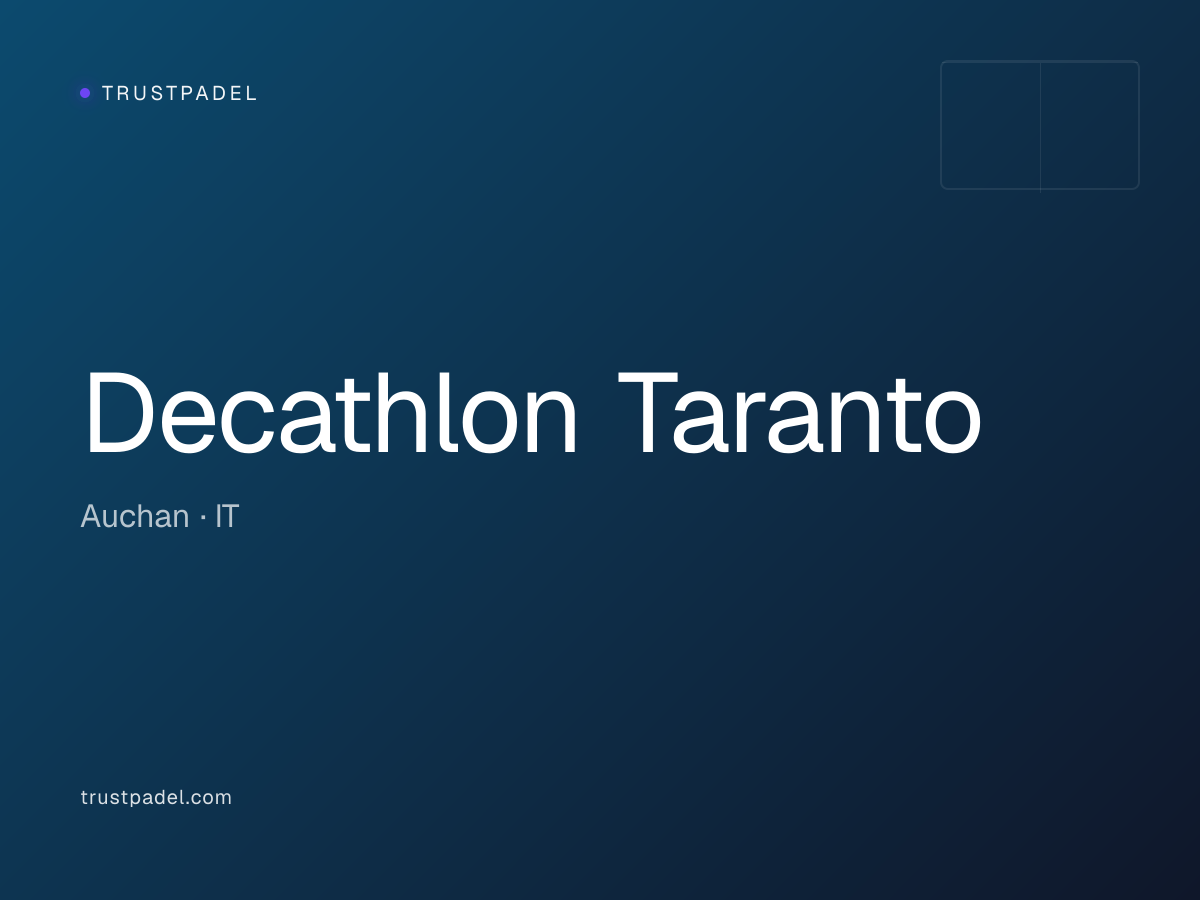 Decathlon Taranto padel club