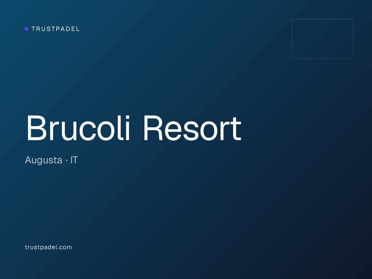 Brucoli Resort padel club