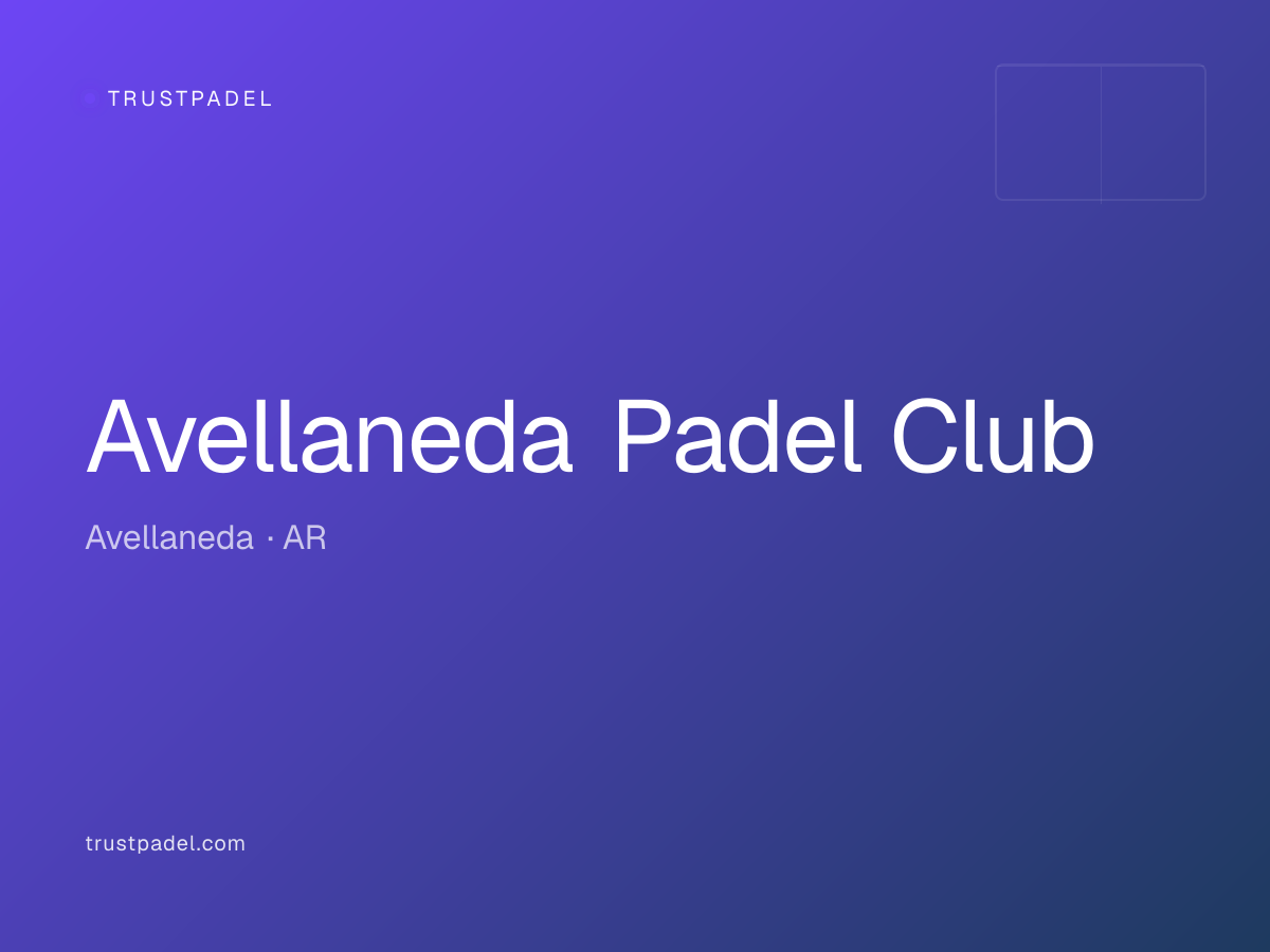 Avellaneda Padel Club padel club