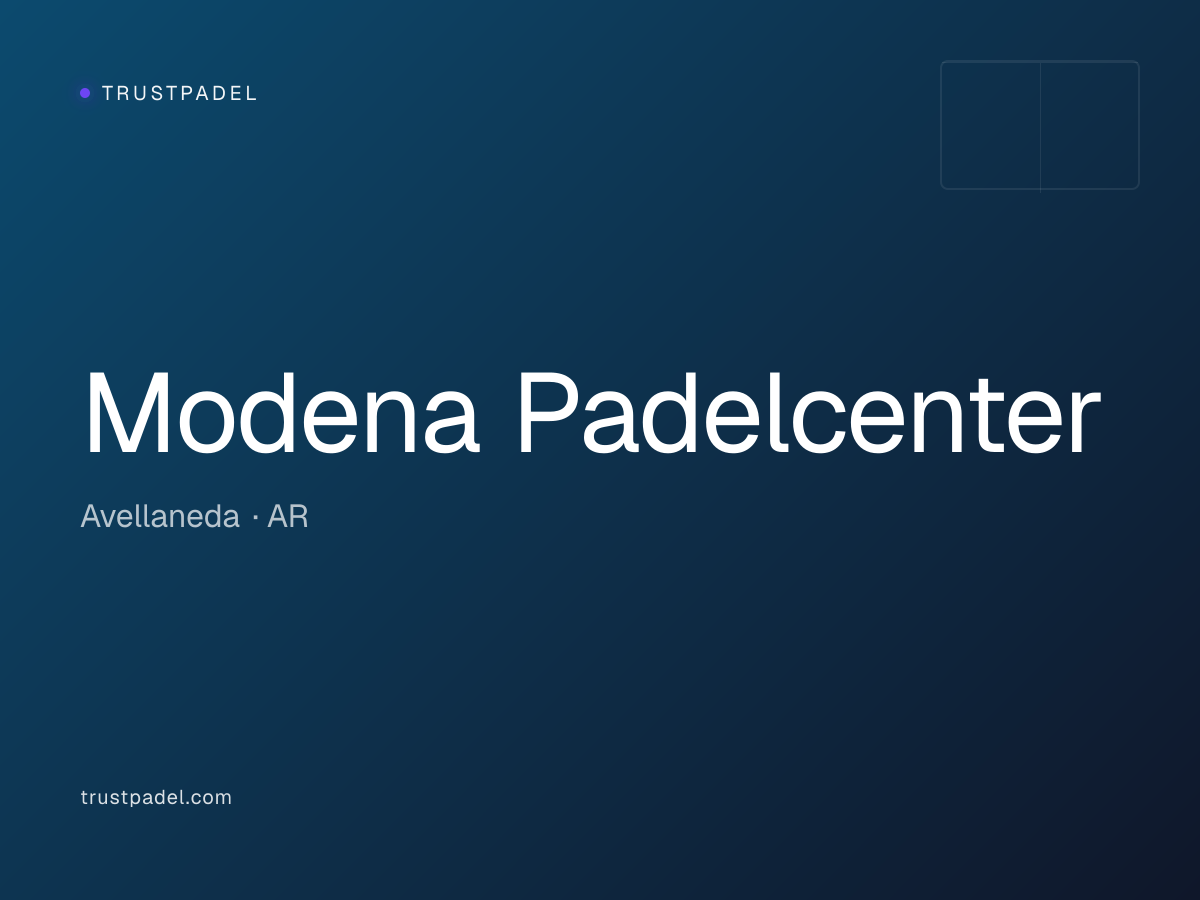 Modena Padelcenter padel club