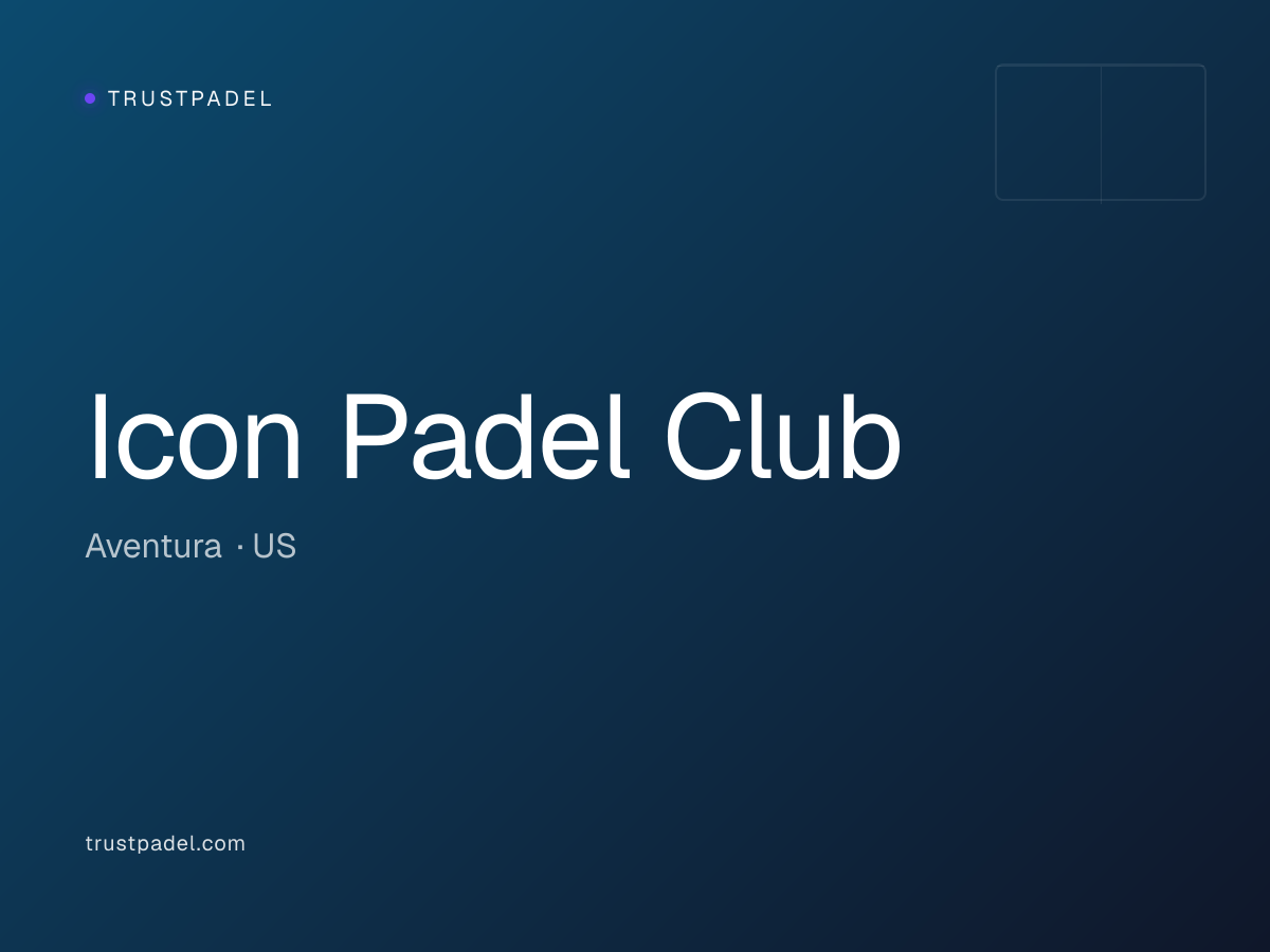 Icon Padel Club padel club