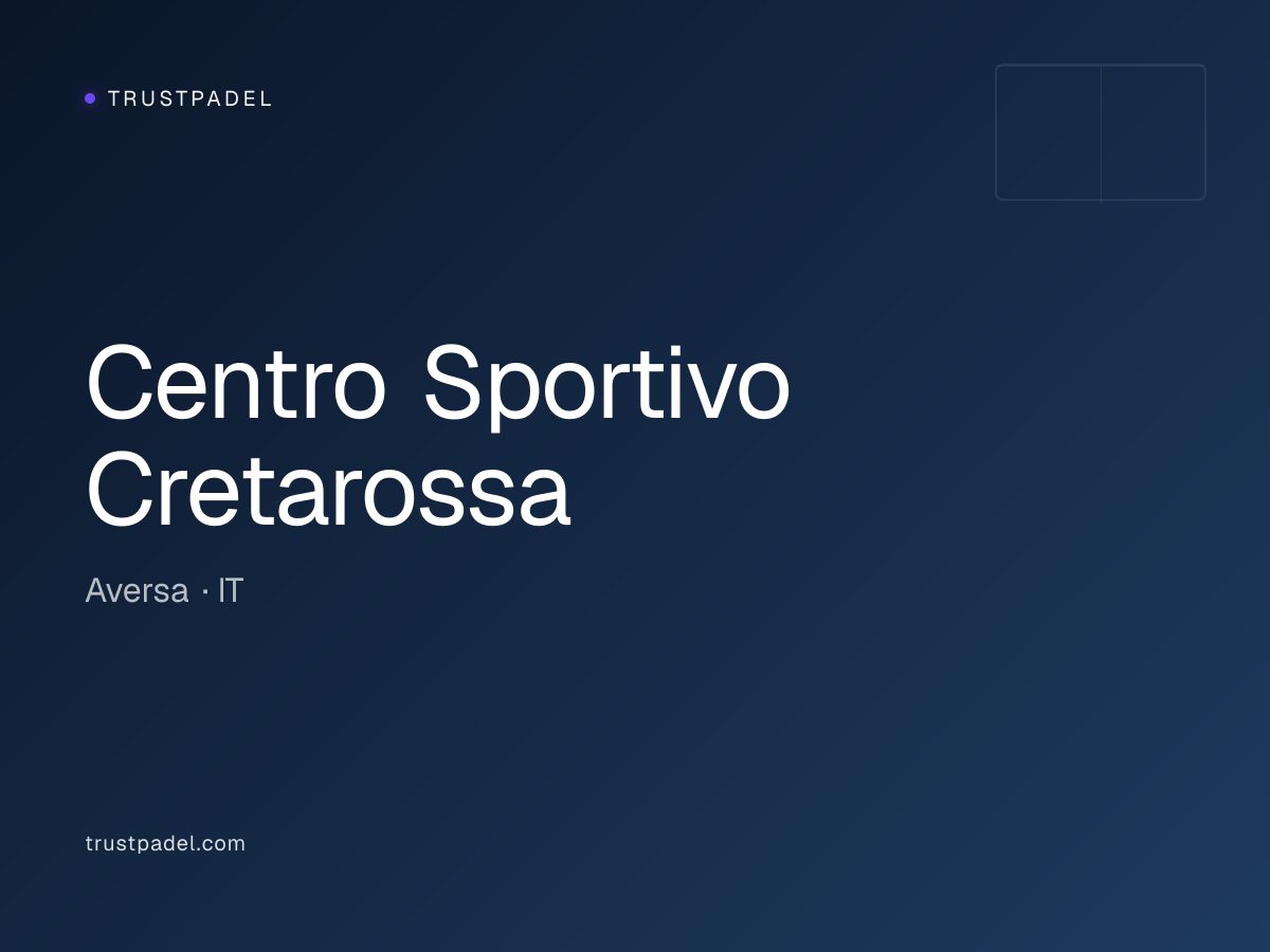 Centro Sportivo Cretarossa padel club