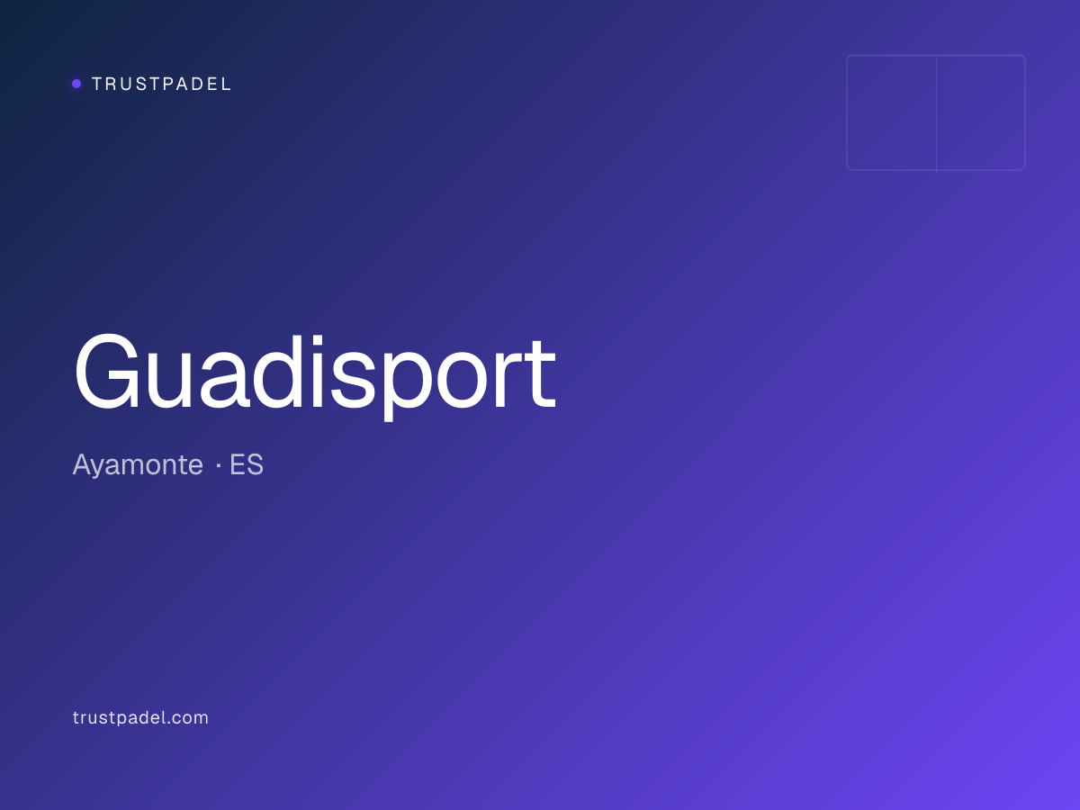 Guadisport padel club