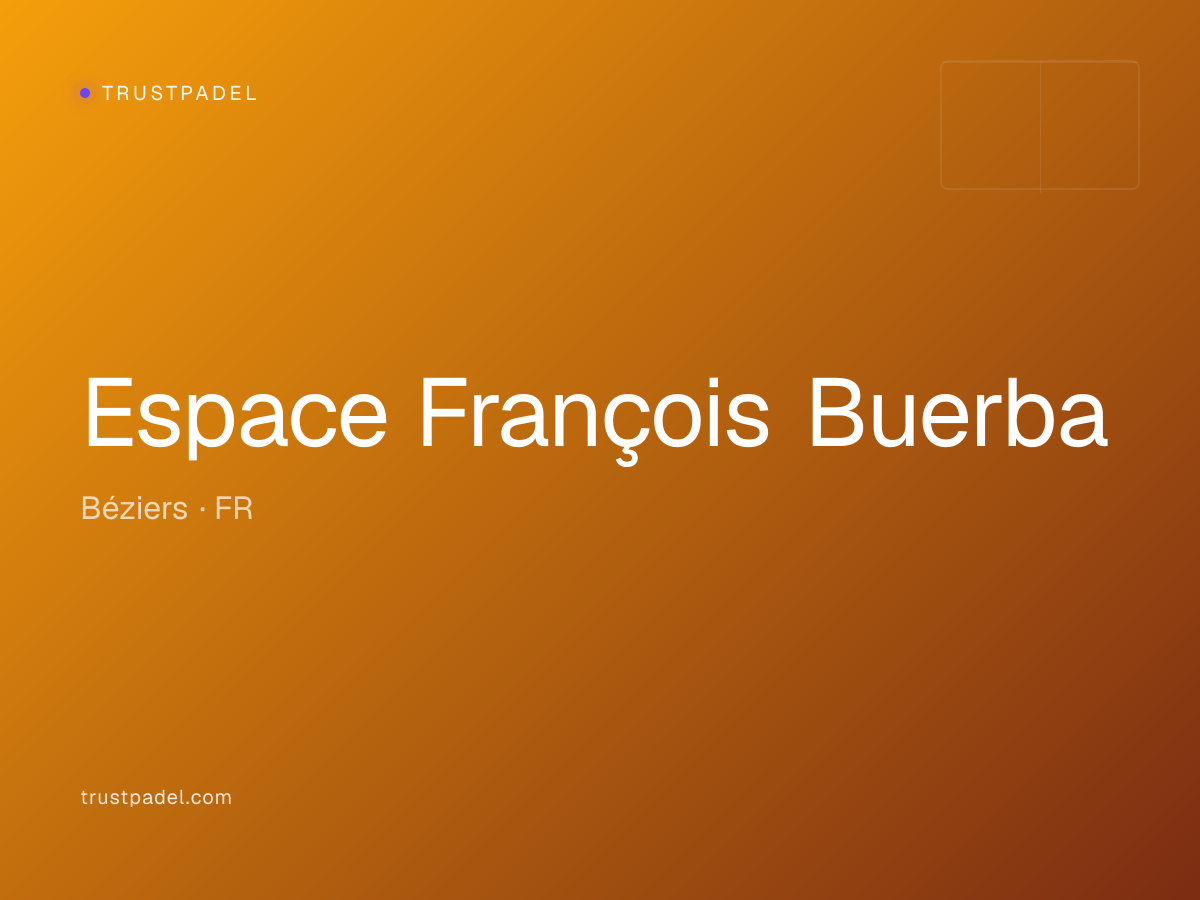 Espace François Buerba padel club
