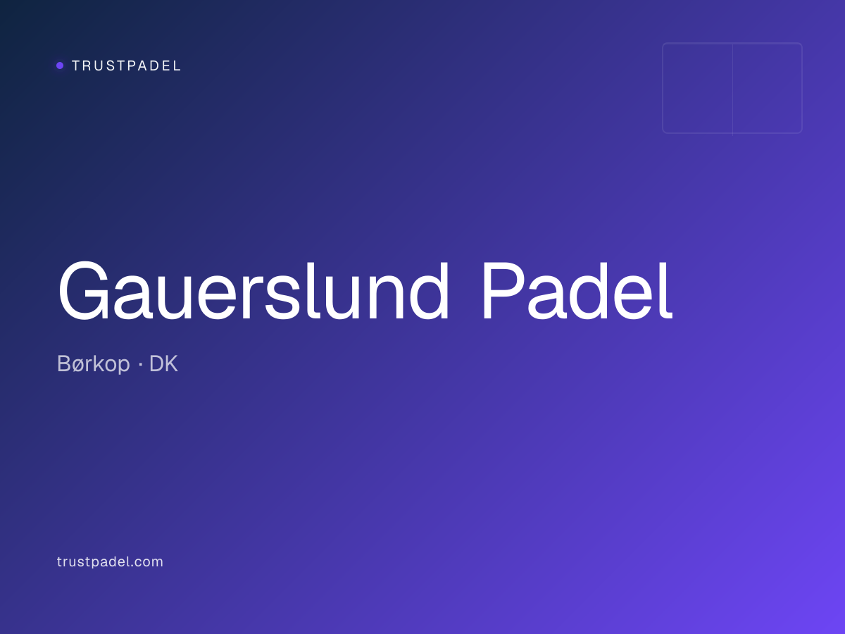 Gauerslund Padel padel club