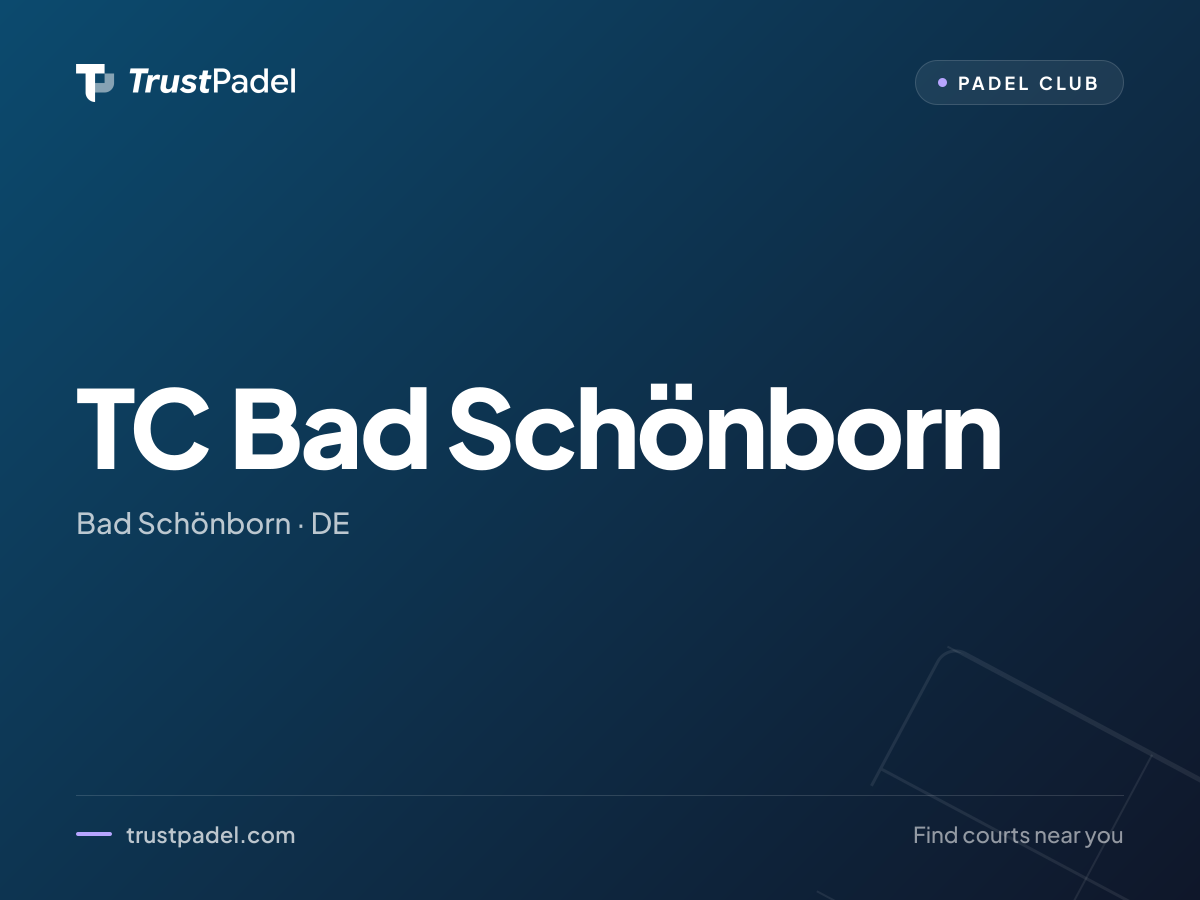 TC Bad Schönborn padel club