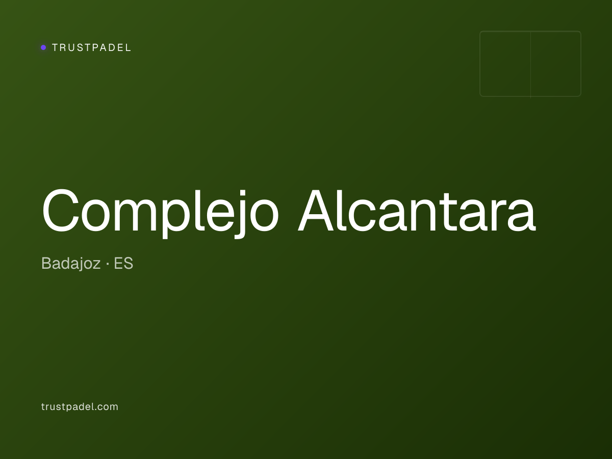 Complejo Alcantara padel club