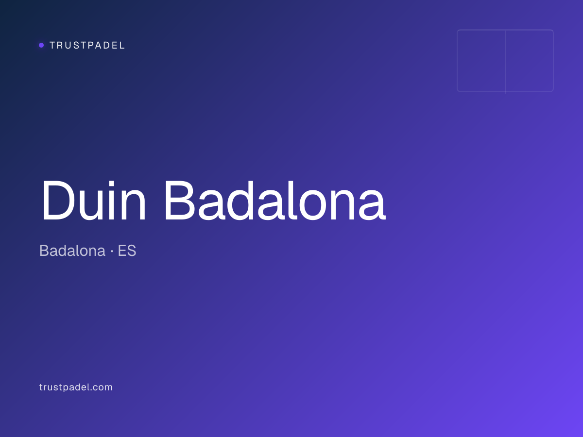 Duin Badalona padel club